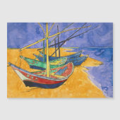 Van Gogh - Vissersboten op het strand Magnetische (Voorkant)