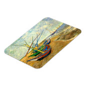Van Gogh Vist Boats op strand bij Saintes Maries Magneet (Linkerzijde)