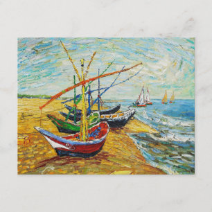 Van Gogh Vist Boats-uitnodigingen Kaart