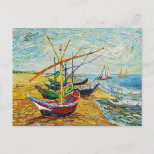 Van Gogh Vist Briefkaart van Boats