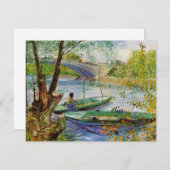 Van Gogh Vist in de lente Pont de Clichy (Voorkant / Achterkant)