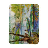 Van Gogh Vist in de lente Pont de Clichy Magneet (Verticaal)