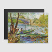 Van Gogh Vist in de magnetische Kaart (Voorkant / Achterkant)