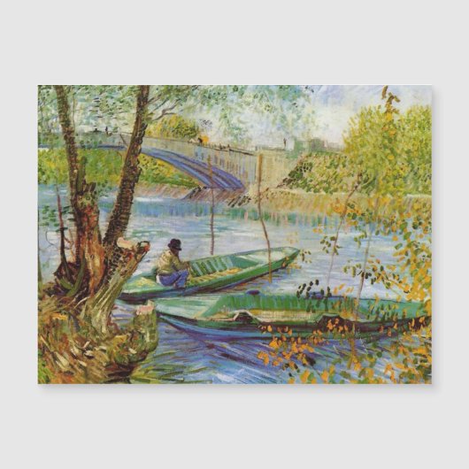 Van Gogh Vist in de magnetische Kaart (Voorkant)