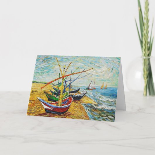 Van Gogh Vist Wenskaart Kaart (Voorkant)