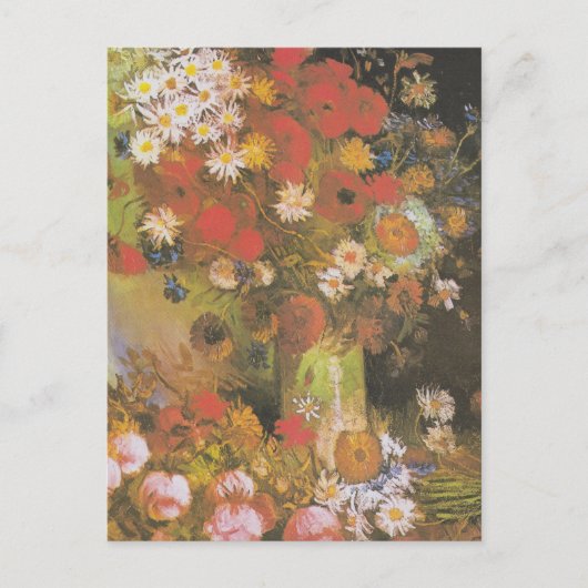 Van Gogh volken en Chrysanthema Briefkaart (Voorkant)