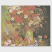 Van Gogh  volken en Chrysanthema Cadeaupapier (Vlak)