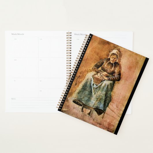 Van Gogh - Voman Grinding Coffee Planner (Display)