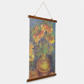  Van Gogh-vrienden in kopervaas Hangend Wandkleed (Gebogen)