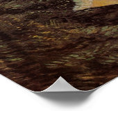 Van Gogh, Vrouw gezeten door een wieg, Kunst Poster (Hoek)