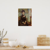 Van Gogh, Vrouw gezeten door een wieg, Kunst Poster (Keuken)