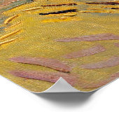 Van Gogh - Vrouwen die Olijven schoppen, Poster (Hoek)