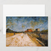 Van Gogh Wandelend langs de Parijse Wallen (Voorkant / Achterkant)