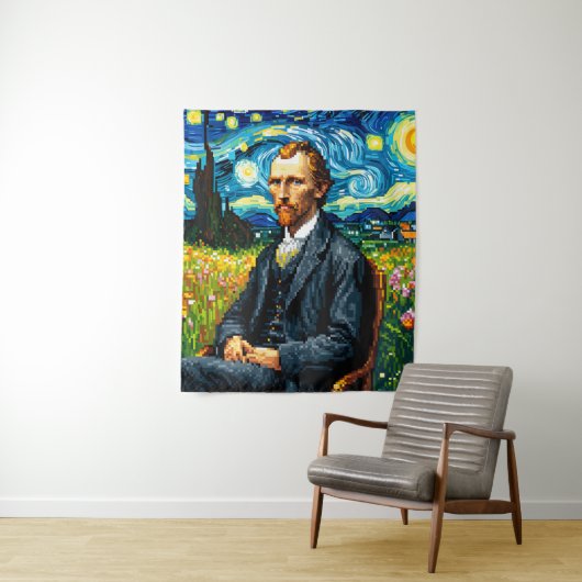 Van Gogh Wandkleed (In situ)