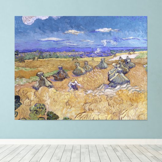  Van Gogh-warmtezakken met luiers Canvas Afdruk (Insitu (Houten vloer))