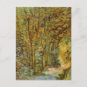 Van Gogh - Weg in de Bossen Briefkaart