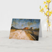 Van Gogh Weg langs de Parijse Wallen Kaart (Gele Bloem)