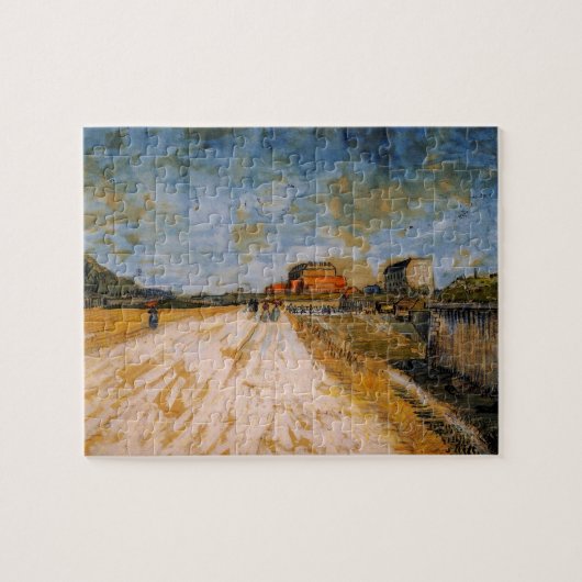 Van Gogh Weg langs de Parijse Wallen Legpuzzel (Horizontaal)