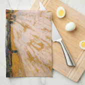Van Gogh Weg langs de Parijse Wallen Theedoek (Quarter Fold)
