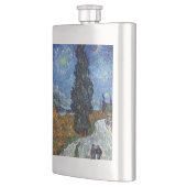 Van Gogh weg met cipressen impressionisme Flacon (Links)