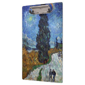 Van Gogh weg met cipressen impressionisme Klembord (Links)