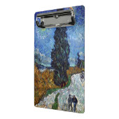 Van Gogh weg met cipressen impressionisme Mini Klembord (Angled2)