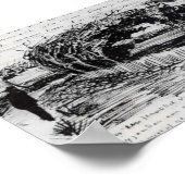 Van Gogh - Weg naar het strand Poster (Hoek)