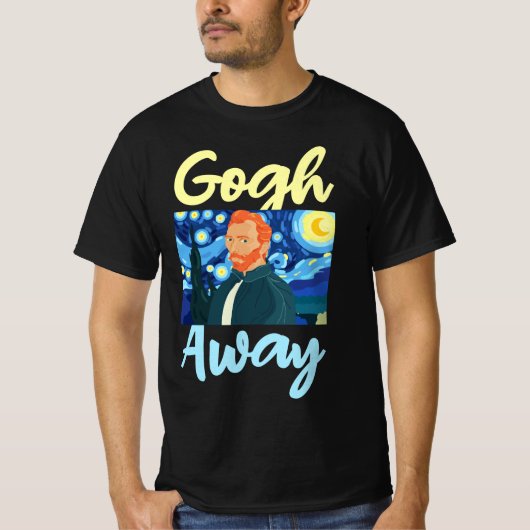 Van Gogh weg, Vincent van Gogh weg T-shirt (Voorkant)