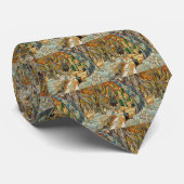 Van Gogh Wegherstellers Herfst Platanen Kunst Stropdas (Opgerold)