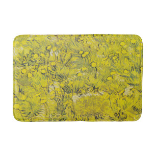 Van Gogh weide - Felgele wilde bloemen Badmat