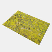 Van Gogh-weide - Heldergele veldbloemen Deurmat (Schuin)