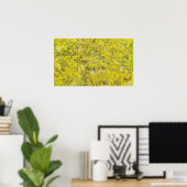 Van Gogh Weide - Heldergele veldbloemen Poster (Thuiskantoor)