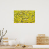 Van Gogh Weide - Heldergele veldbloemen Poster (Keuken)