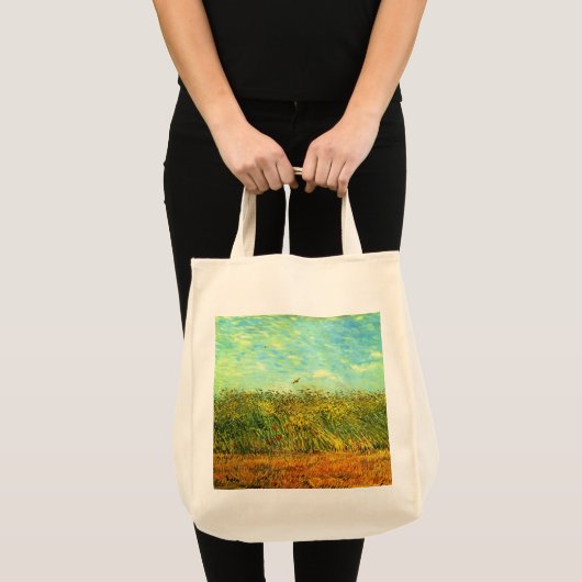 Van Gogh Wheat Field Canvas tas (Voorkant (product))