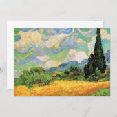 Van Gogh Wheat Field w Cypresses in Haute Galline (Voorkant / Achterkant)