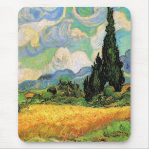 Van Gogh Wheat Field w Cypresses in Haute Galline Muismat