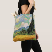 Van Gogh Wheat Field w Cypresses in Haute Galline Tote Bag (Dichtbij)