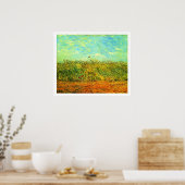 Van Gogh - Wheat Field with a Lark, Poster (Keuken)