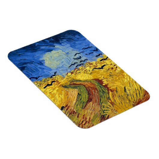Van Gogh Wheat Fields Famous Impressionism Magneet (Rechterzijde)