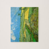 Van Gogh Wheat Fields op Auvers under Clouded Sky Legpuzzel (Verticaal)