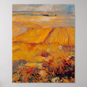 Van Gogh Wheat Fields Poster (Voorkant)