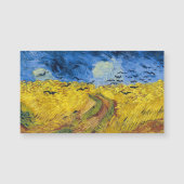 Van Gogh - Wheatfield met Crows Magnetic Kaart (Voorkant)