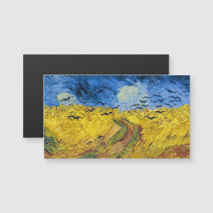 Van Gogh - Wheatfield met Crows Magnetic Kaart