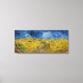  Van Gogh Wheatfield met koeien Canvas Afdruk (Voorkant)