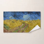 Van Gogh Wheatfield met koeien Handdoek (Handdoek)