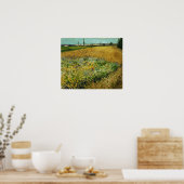 Van Gogh - Wheatfield Poster (Keuken)