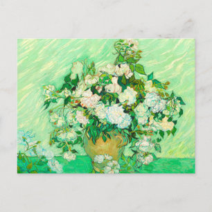 Van Gogh White Roses Briefkaart