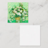 Van Gogh White Roses Informatiekaartje (Voorkant / Achterkant)