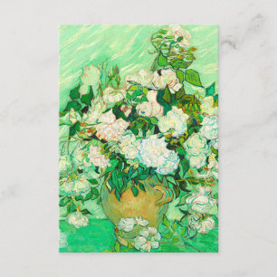 Van Gogh White Roses Informatiekaartje