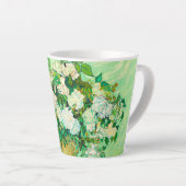Van Gogh White Roses Latte Mok (Rechterhoek)